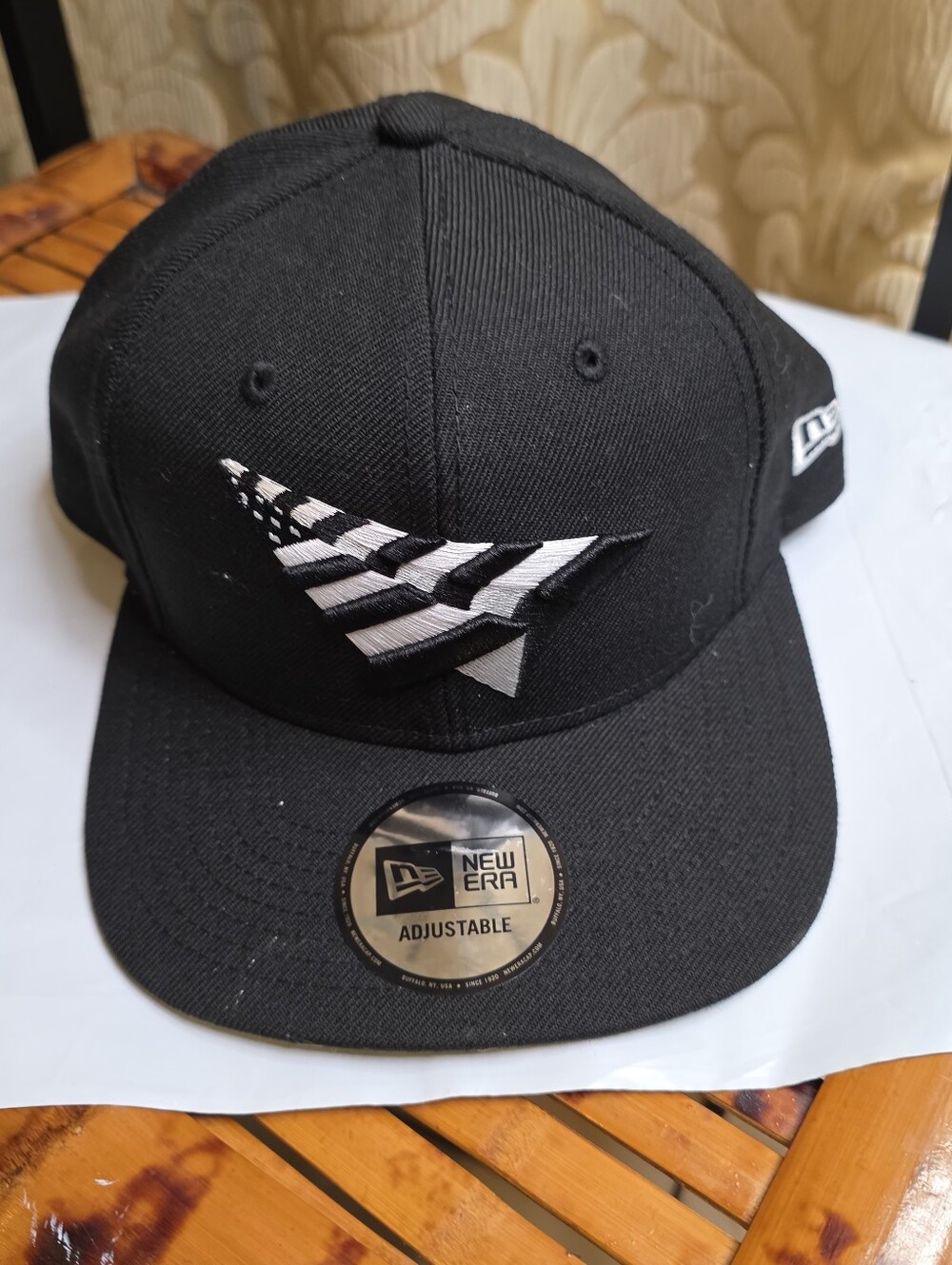 Rock NATION MEN Hat Black Logo Osfm
